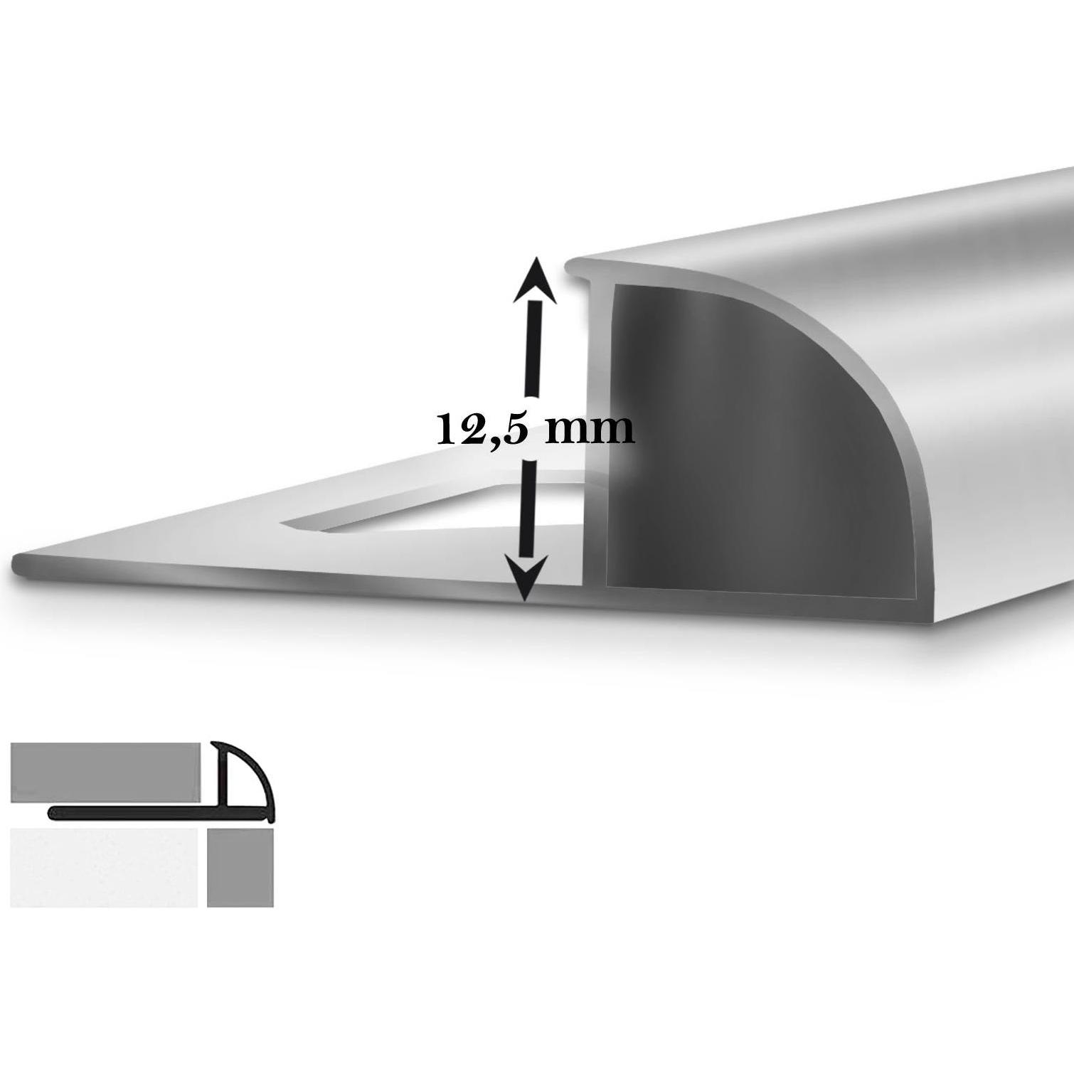 Karat, Profil + Stange, Fliesenprofile D-Form