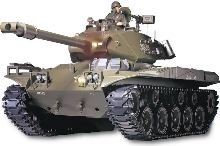 Productafbeelding Amewi Tank HL Walker Bulldog M41 M 1:16 / Rook & Geluid (RTR Gereed voor gebruik)