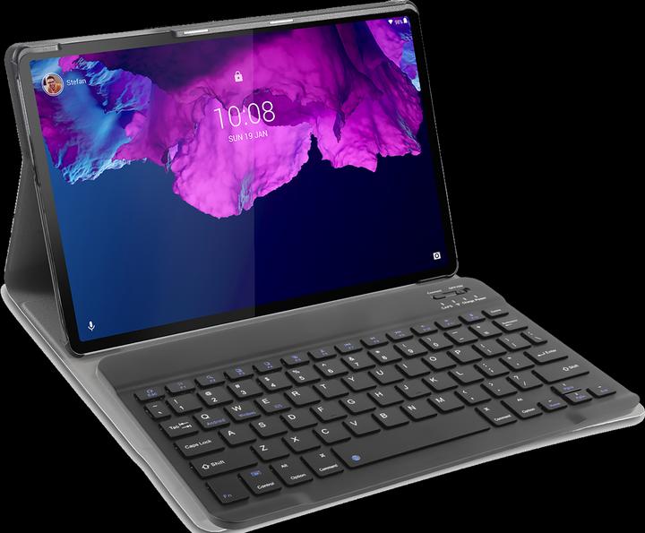 Actual product image Cazy Keyboard cover compatible with Lenovo Tab P11/P11 5G/P11 Plus - Protective case with magnetic (Eng. Int., Tab P11, Tab P11 5G, Tab P11 Plus)