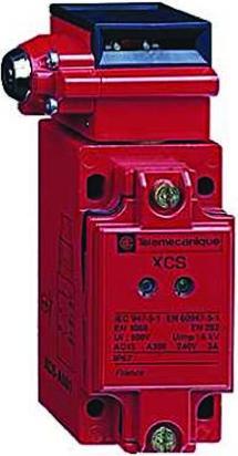Produktbild TE Sensors Safety switch,button unlock,1NC 2NO