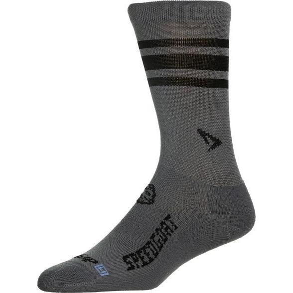 Drymax, Herren, Sportsocken, Lite Trail Running Crew (44, 47), Grau