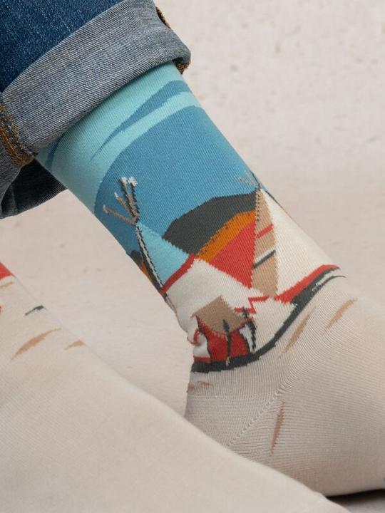 Actual product image Bleuforêt Socken Tipi Zelt (43 - 46)