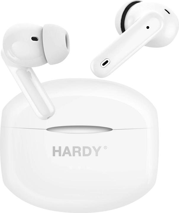 Image du produit 3MK Hardy LifePods Pro słcuhawki bezprzewodowe Bluetooth 5.3 ANC białe/white (ANC, 5.50 h, Sans fil)