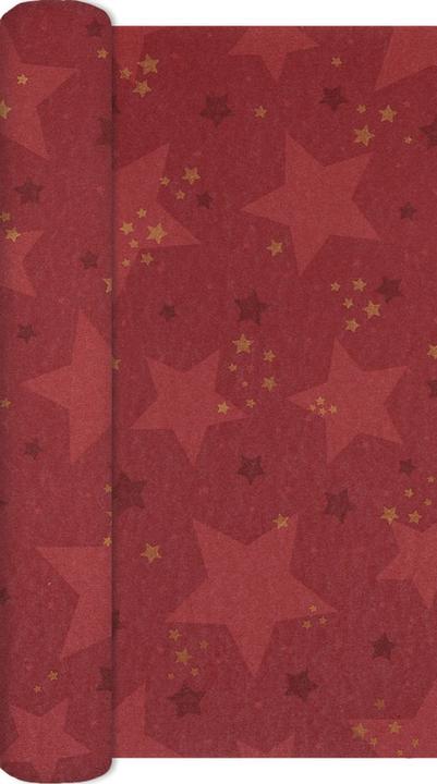 Homefashion Tischläufer, 250 cm x 33 cm, Starshine red (250 x 33 cm)