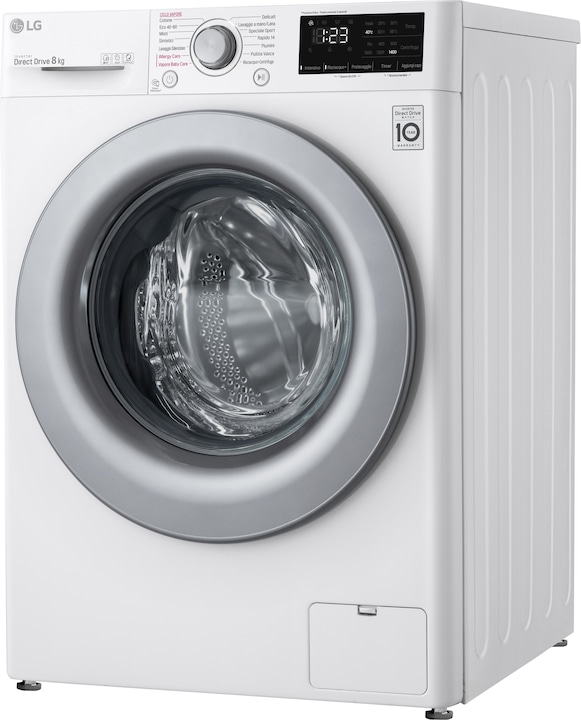 Produktbild LG F2WV3S7S4E Slim AI DDTM SteamTM 7kg Waschmaschine Energieklasse D (7 kg, Links)