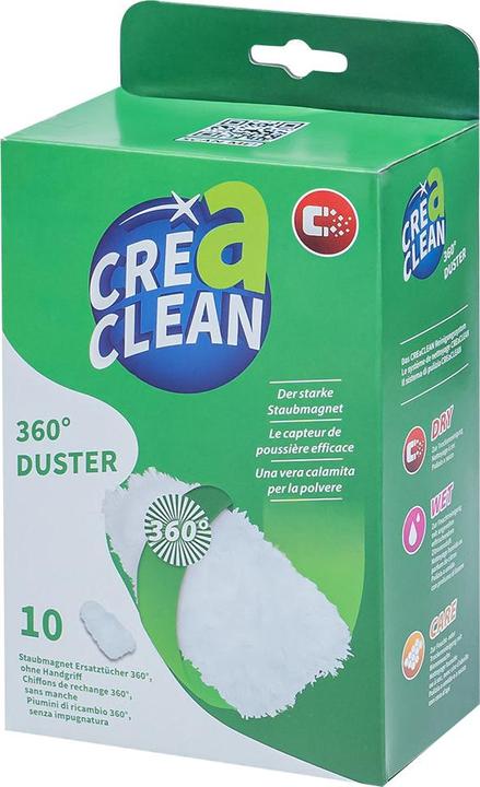 Actual product image CREaCLEAN Dust magnet replacement cloths 360° 10 pcs. (10 pcs.)