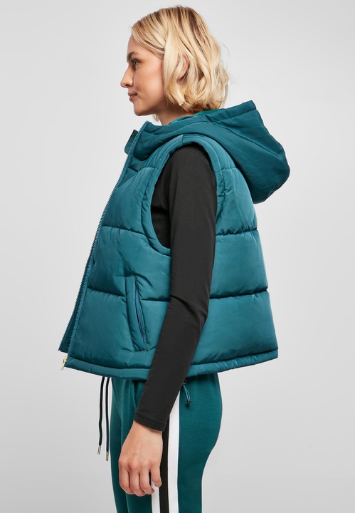 Produktbild Urban Classics Ladies Recycled Twill Puffer Vest (3XL)