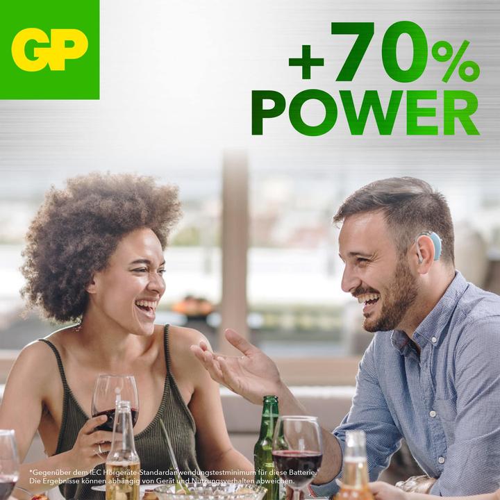 Actual product image GP Batteries 103249 (6 pcs., ZA13 GP, 290 mAh)