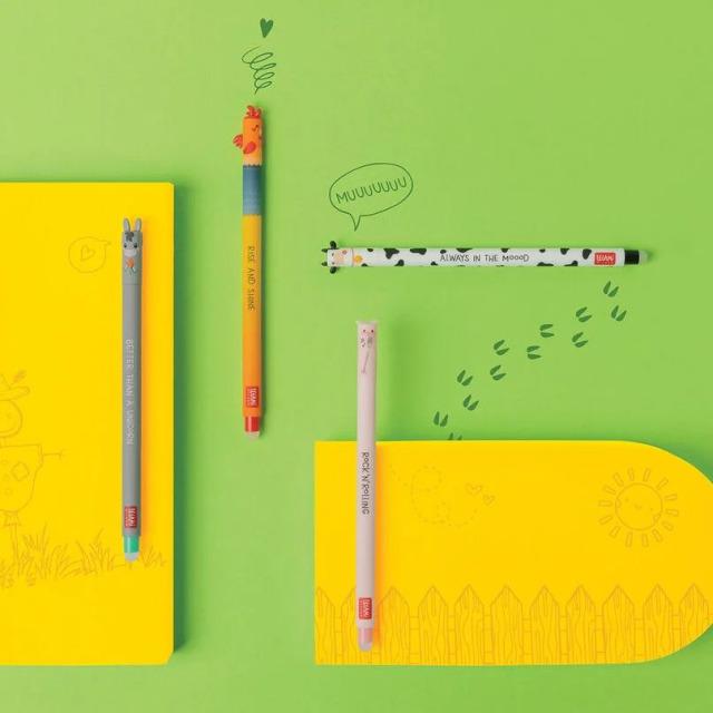 Actual product image Legami Gel pens (multicolour, Rose, 4 x)