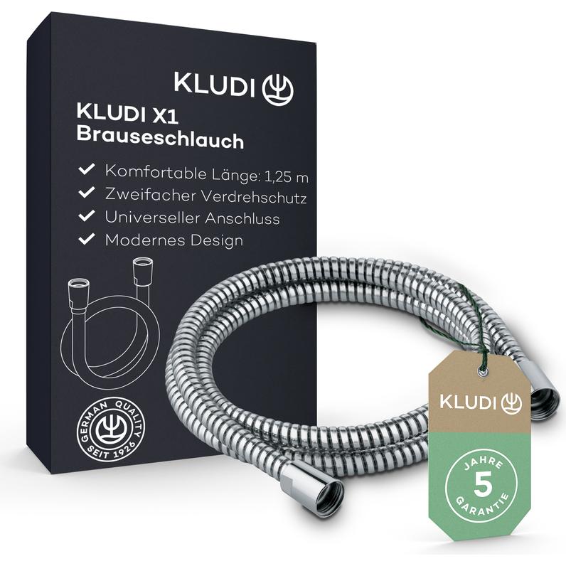 Kludi, Duschschlauch, X1 Duschschlauch (125 cm)
