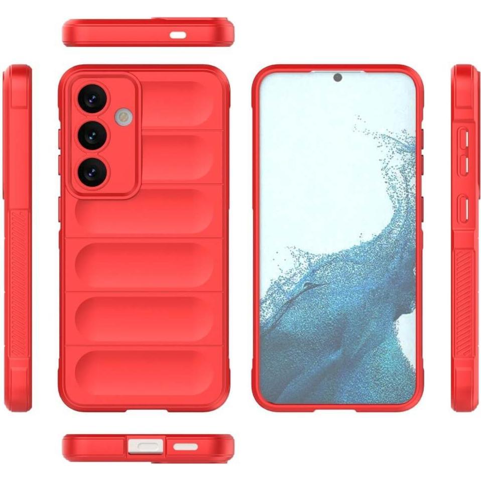 Thumbnail - Cover-Discount Rugged Protective Cover rot (Samsung Galaxy S24), Smartphone Hülle, Rot