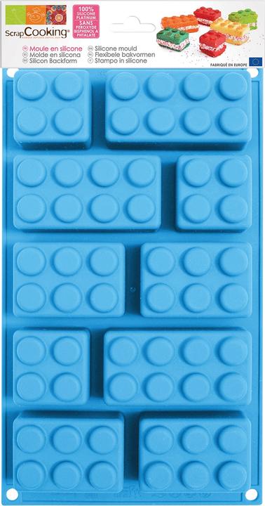 Produktbild ScrapCooking Silikon-Backform Bausteine