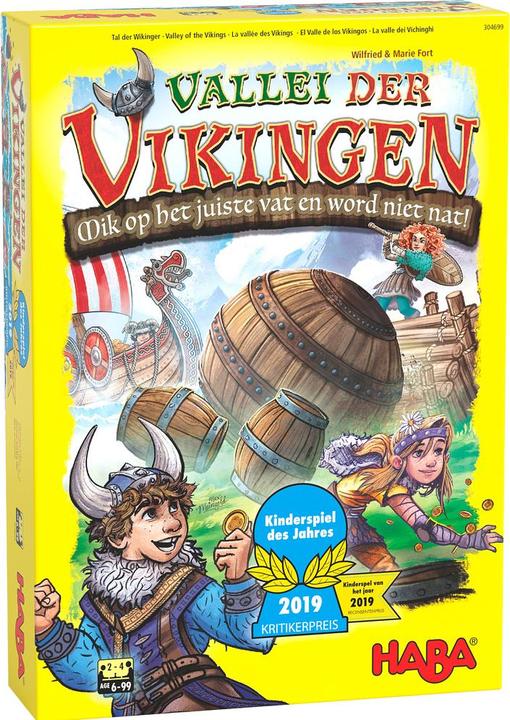 Haba La vallée des Vikings (French, 2 - 4 Players)