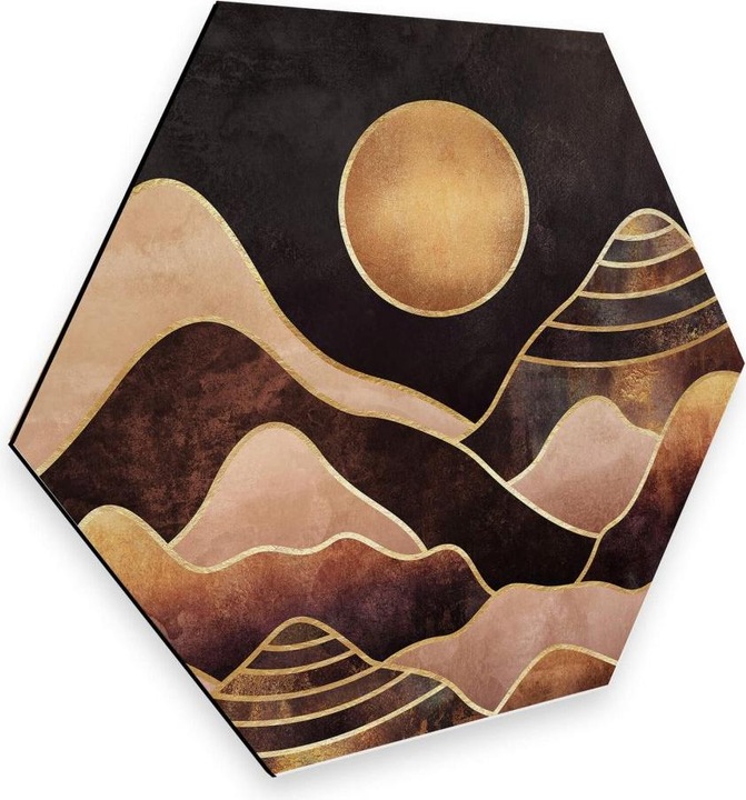 Image du produit Trenddeko Coucher de soleil (55 x 47 cm)