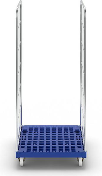 Actual product image kaiserkraft Roller container with plastic roller plate (500 kg)