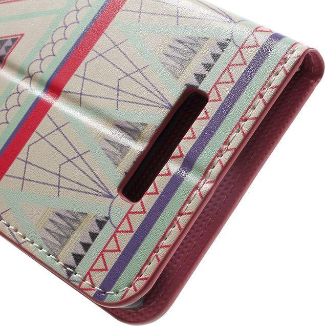 Produktbild MU Classic Leder Case mit Muster (Asus Zenfone 3 Max)