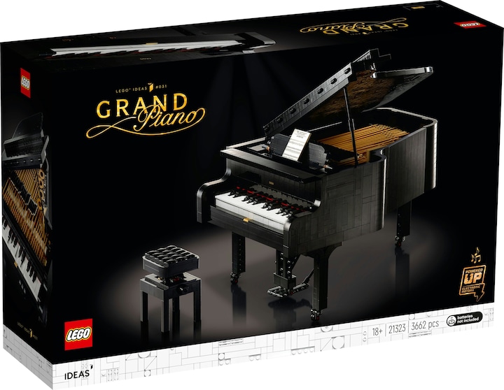 Image du produit LEGO Piano à queue de concert (21323, LEGO Ideas, LEGO difficiles à trouver)
