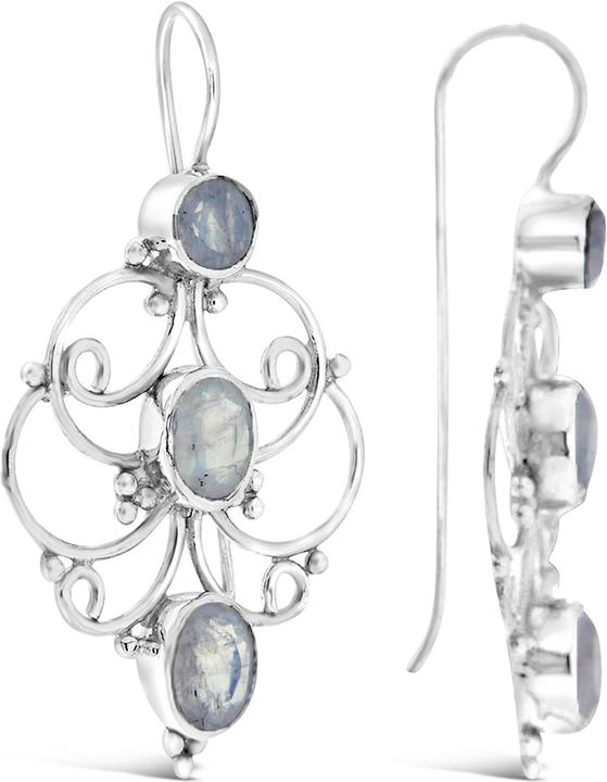 Immagine prodotto Leyda Pendentifs D'Oreilles Mandala (Argento 925)