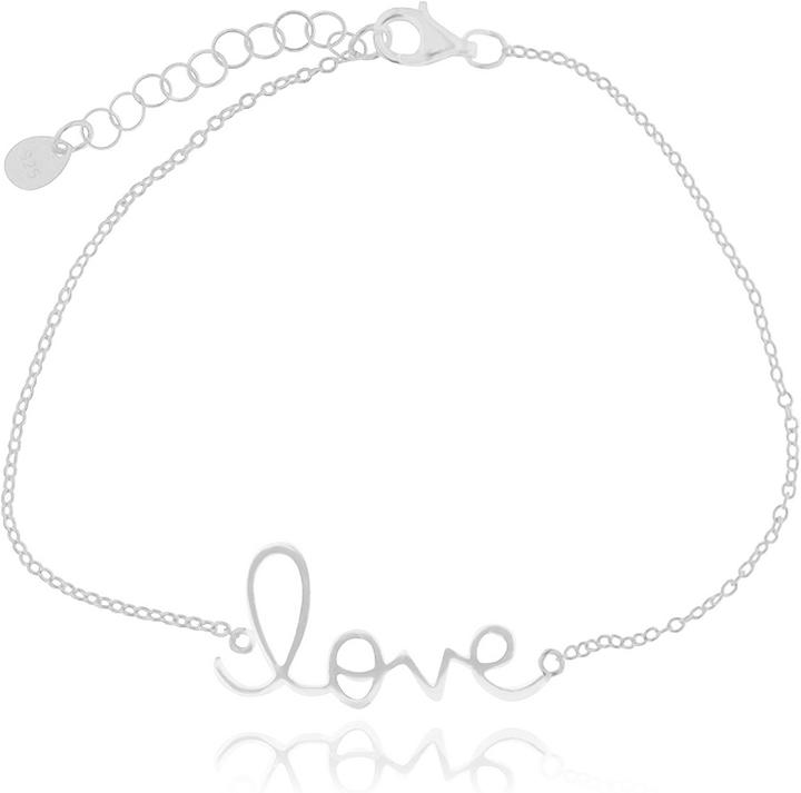 Immagine prodotto Leyda Chaîne De Bras Love (19.50 cm, Argento 925)