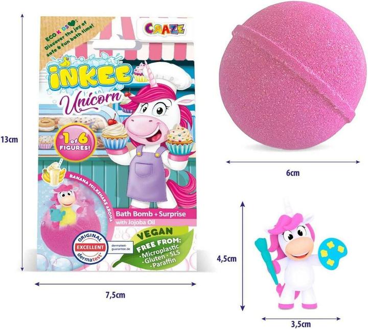 Produktbild Craze Unicorn (Badekugeln)