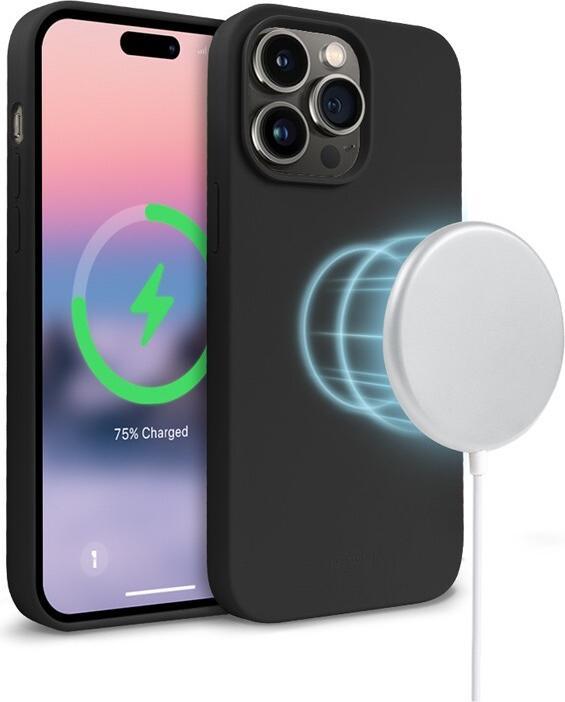 Image du produit Crong Couverture couleur magnétique" - "DĖKLAS iPhone 14 Pro MagSafe" (juoda) (Apple iPhone 14 Pro)