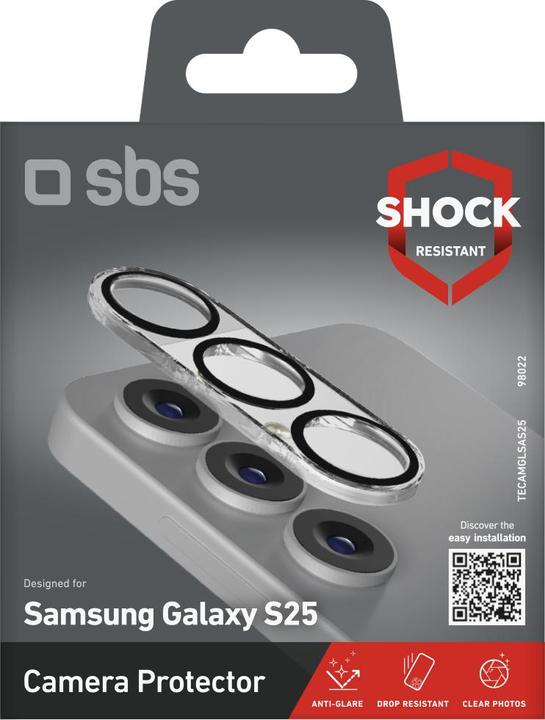 Produktbild SBS Kameraglas (1 Stk., Samsung Galaxy S25)