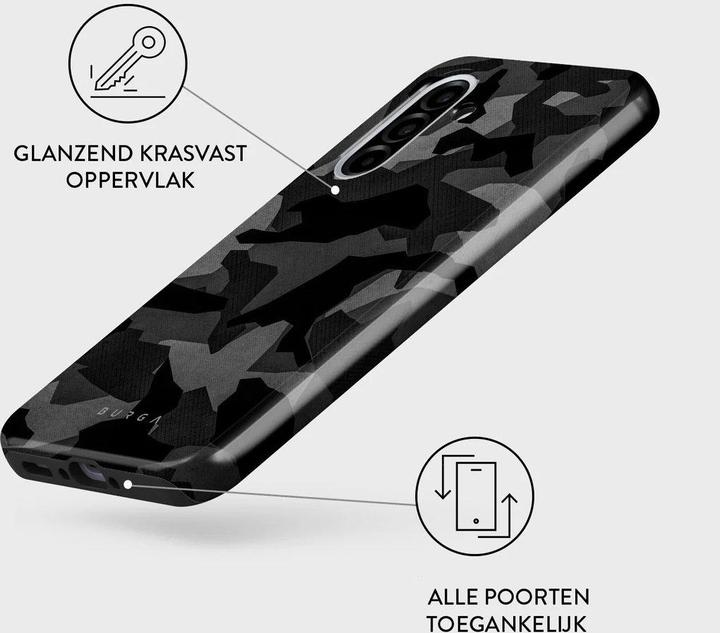 Produktbild Burga Tough Case Samsung Galaxy A56 - Night Black Camo (Samsung Galaxy A56)
