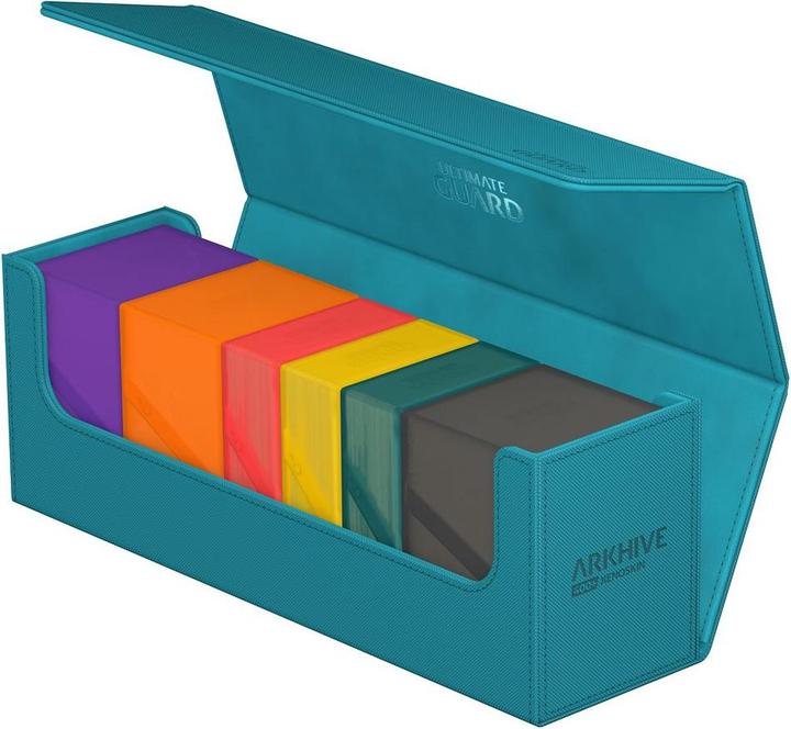 Produktbild Ultimate Guard Kartenbox XenoSkin Arkhive Monocolor 400+ Petrolblau