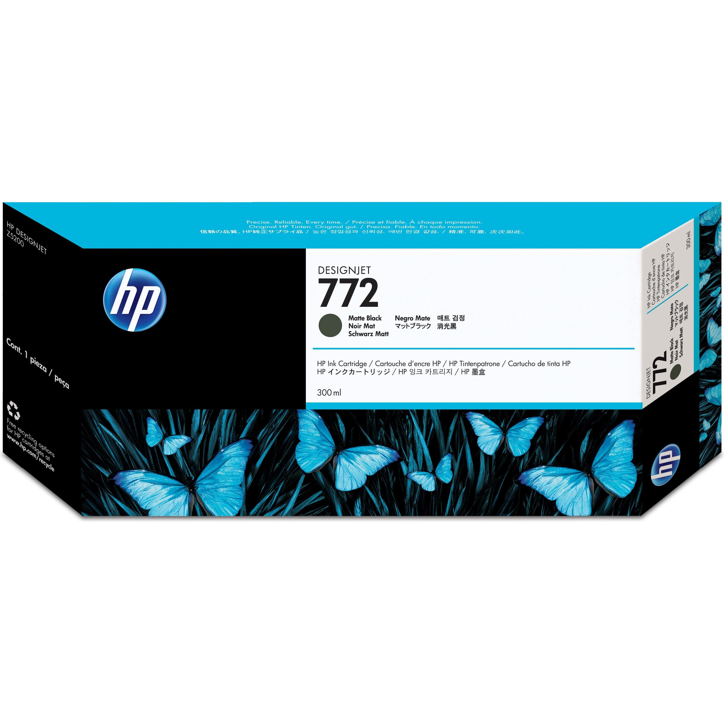 HP, Druckerpatrone, 772 (MBK)