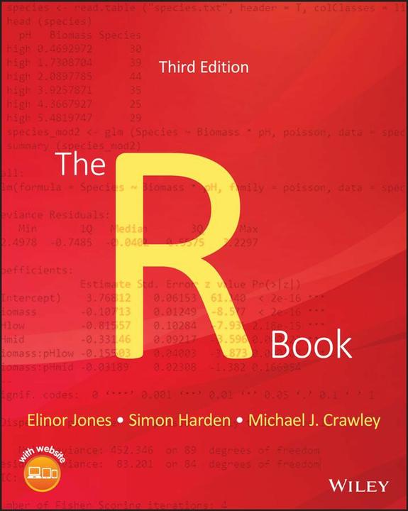 Produktbild The R Book (Englisch, Elinor Jones, Michael J. Crawley, Simon Harden, 2022)