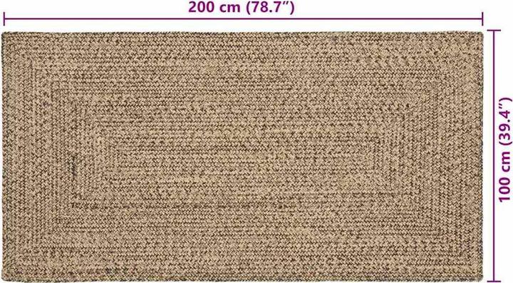 Produktbild vidaXL Bereichsteppich (200 x 100 cm)