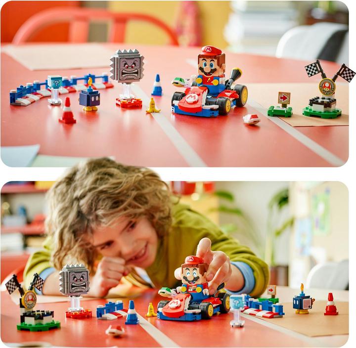 Produktbild LEGO Mario Kart – Interaktiver LEGO Mario & Standard-Kart (72043, LEGO Super Mario)