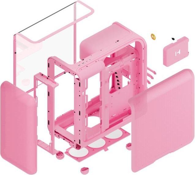 Immagine prodotto Hyte X50 Mid Tower Case Strawberry Milk (ATX)