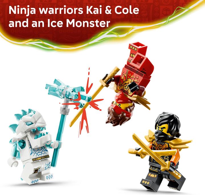 Produktbild LEGO Kais und Coles Kombi-Flitzer (71864, LEGO Ninjago)