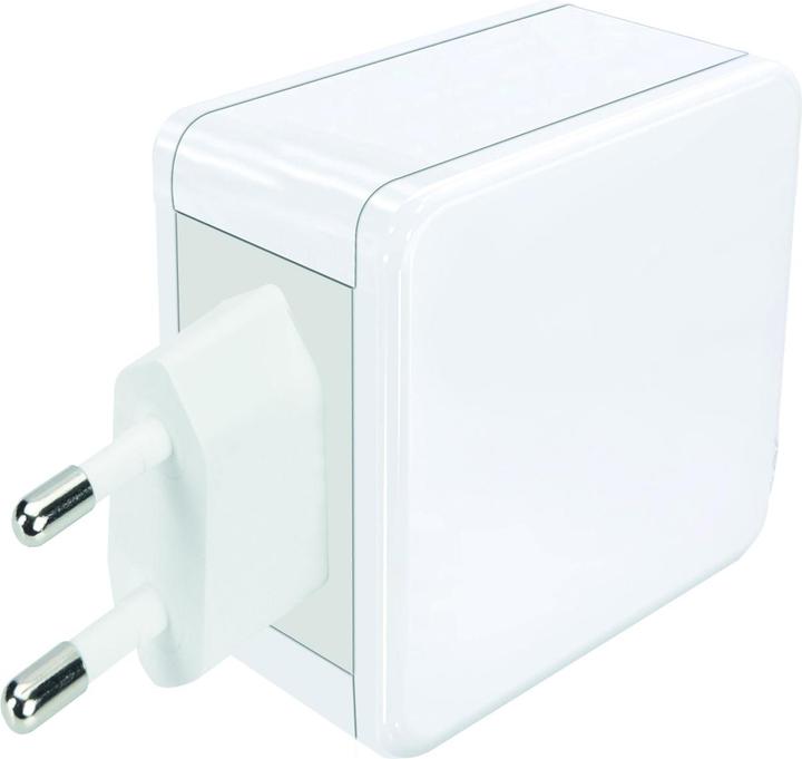 Produktbild Max Hauri Schnellladeadapter 1x USB-C PD 1x USB-A 30W (30 W, 2 Ports)