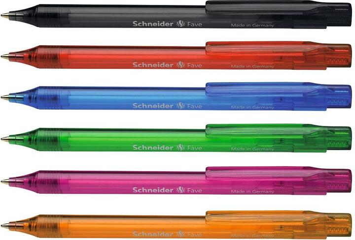 Produktbild Schneider Kugelschreiber Fave 770 (farbsortiert, 50 x)