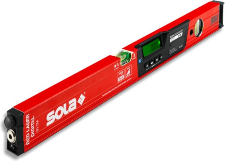 Actual product image Sola Digital spirit level RED Laser digital Length 60 cm (60 cm)