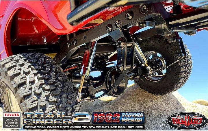 Produktbild Rc4Wd Scale Crawler Trail Finder 2 1982 Toyota, RTR, 1:10, Rot