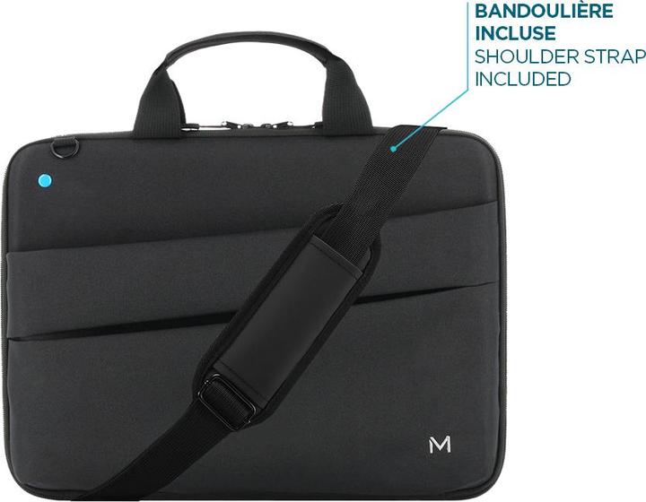 Actual product image Mobilis TheOne Notebook Case 35.6 cm (14" ) Briefcase Black (14", Universal)