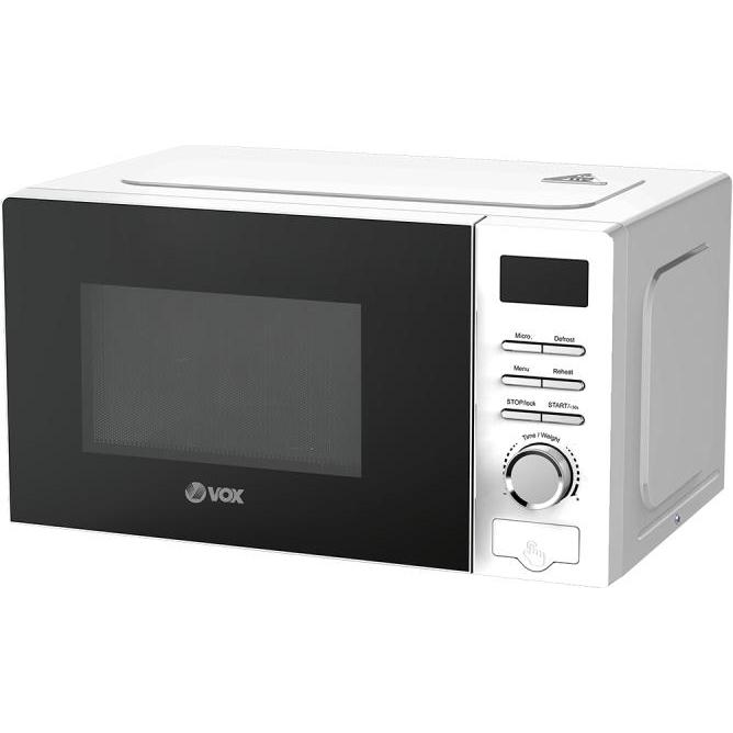 Vox microvawe Backofen MD40 (20 L, Leistung: 700 W, 8 Prog., weiss), Mikrowelle, Weiss