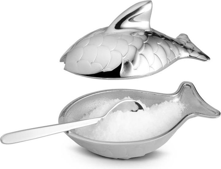 新品　Alessi Colombina fish salt cellar Colombina fish salt cellar from Alessi - NordicNest.com