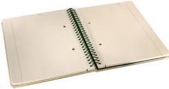Image du produit Sigel Carnet à spirales A5 (A5, Pointillés, Couverture rigide)