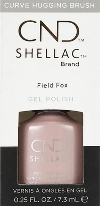 Actual product image CND Shellac - Color Coat Field Fox (Taupe, UV gel varnish)