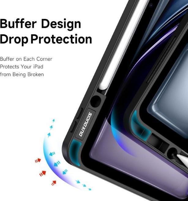 Produktbild Dux Ducis Magi Series Bookover (Apple iPad Air 13 2024, Apple iPad Air 13 2025, Apple iPad Pro 12.9 2018, Apple iPad Pro 12.9 2020, Apple iPad Pro 12.9 2021, Apple iPad Pro 12.9 2022)