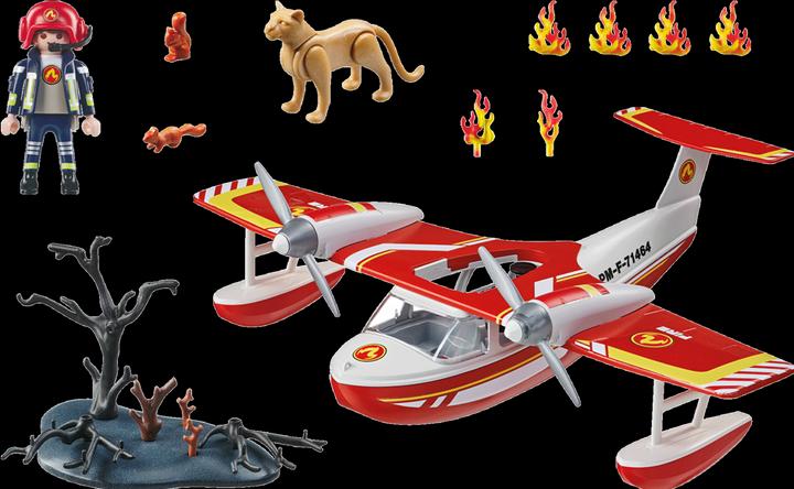 Immagine prodotto Playmobil Aereo antincendio con funzione di estinzione (71463)