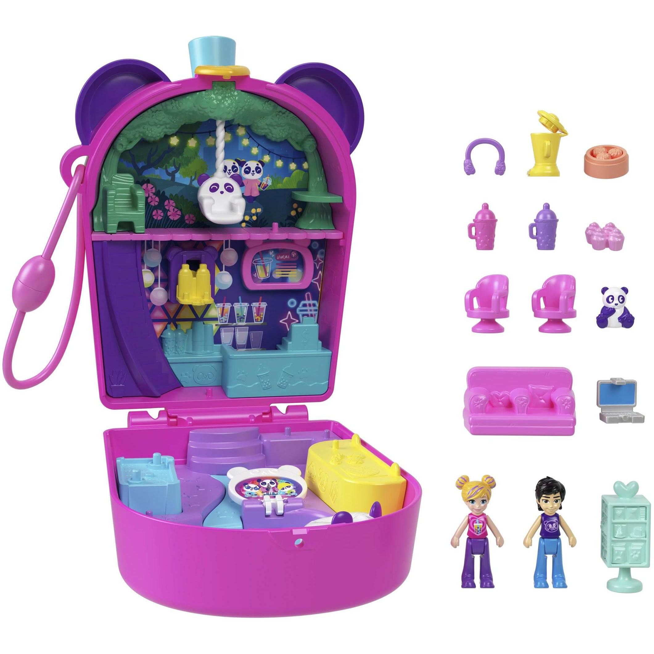 Polly Pocket Panda del tè alle bollicine