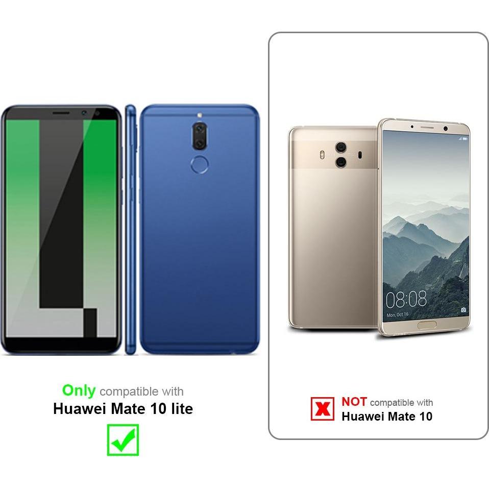 Thumbnail - Cadorabo Book Luxury Cover (Huawei Mate 10 Lite), Smartphone Hülle, Grün