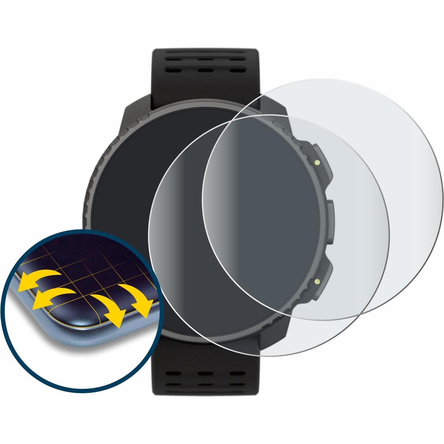 Thumbnail - BROTECT Full-Screen Displayschutz Matt, Smartwatch Schutzfolie, Schwarz