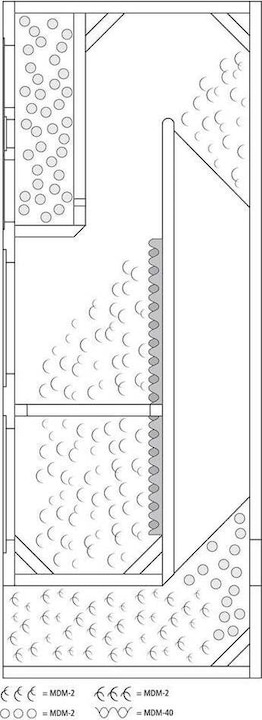 Produktbild Monacor KODEX 3-Wege Lautsprecher Bausatz (Set)