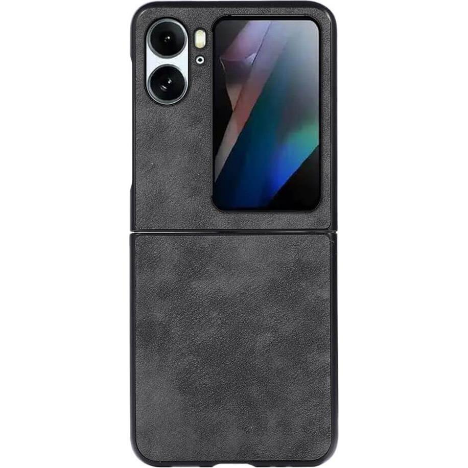 Cover-Discount OPPO Find N2 Flip - Hybrid Schutzhülle schwarz (Oppo Find N2 Flip), Smartphone Hülle, Schwarz